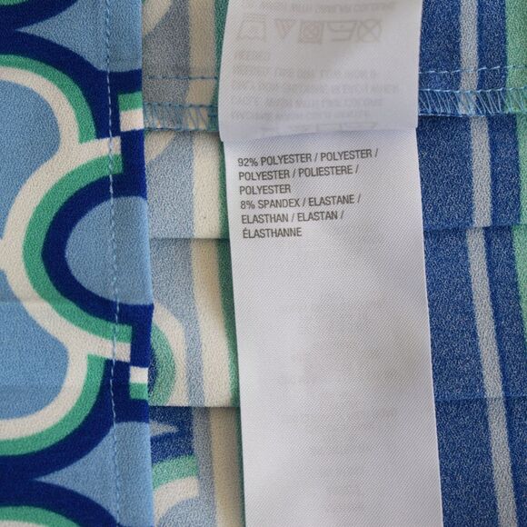 C. WONDER Women's Sleeveless Shift Dress Blue Size 0 - Picture 8 of 11